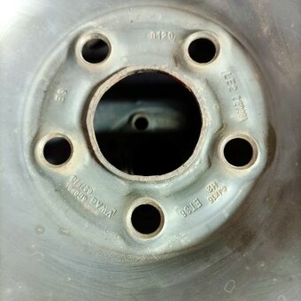 15" plechová kola – 5x100 – ŠKODA (VW, SEAT, AUDI) - 2