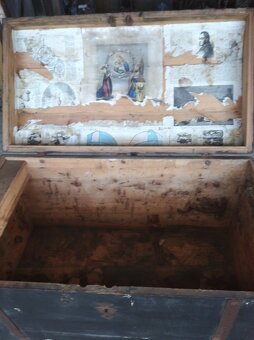 starý vojenský kufr-truhla - 2