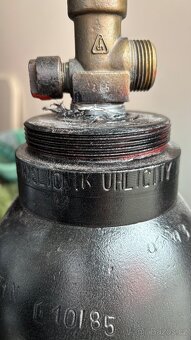 Láhev CO2 oxid uhličitý kysličník uhličitý - 2