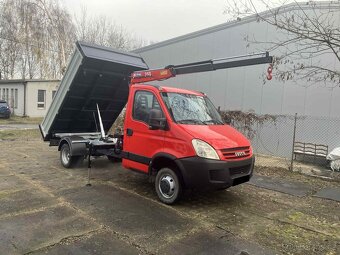 Iveco Daily 35C15 vyklápěč do 3.5t hydraulická ruka 1670kg - 2