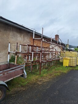 Ocelové kontejnery pro tyčový materiál 6 m. - 2