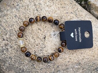 Náramek s tygřím okem - 2