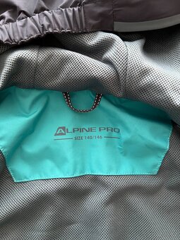 Dětská bunda Alpine Pro nepromokavá vel. 140/146 - 2