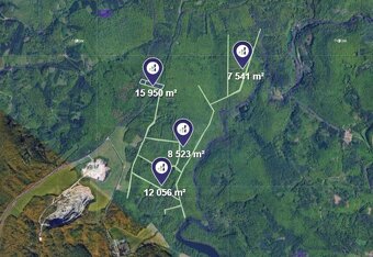 Prodej podílu 1/2 lesa 8 008 m², Brno - 2