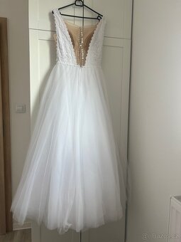 Svatební šaty M - 2
