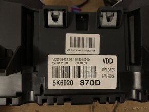 Budíky Golf 6 GTI 5K6920870D (maxidot) - 2