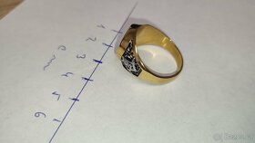 Zednářský prsten v72 - 2