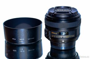 Nikon AF-S 1,8/50 Nikkor + UV + CPL + ND9 TOP STAV - 2
