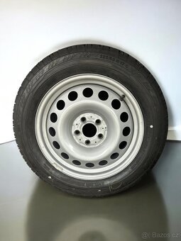 plechová sada VW 5x120 r17 + letní 205/65r16C - 2