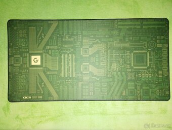 CZC.Gaming Circuit Board, XXL, zelená, podložka pod myš - 2