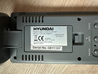 Meteostanice Hyundai - 2