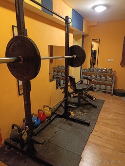 Decathlon Posilovací hrazda Rack 500 skládací / vysouvací - 2