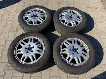 4x al kola 5x112 16 + pneu letní 205/65 R16C - 2