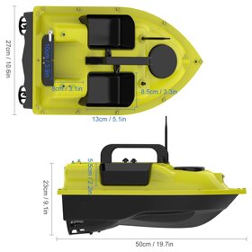 Zavážecí lodička s gps + brašna - 2