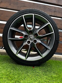 Alu kola 5x112 r18 s pneu (gemini) - 2