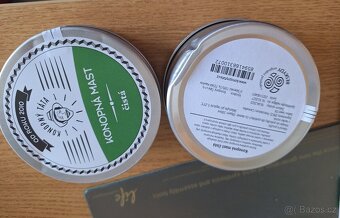 1x Konopná mast čistá 200ml či více balení - 2
