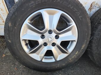 16"alu sada Thema 5x114 origo Dacia Duster 215/65 TPMS - 2