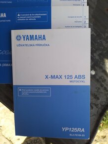 Příručka Yamaha x-max 125 - 2