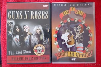 2 originál DVD Guns N Roses - 2