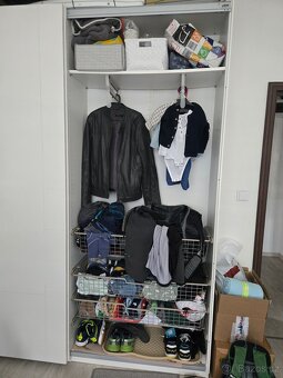 šatní skříň ikea bílá - 2