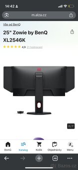 25" Zowie by BenQ XL2546K - 2