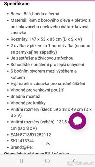 Prodám hobby králíkárnu - 2