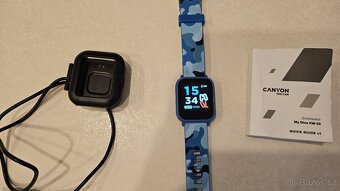 Chytré hodinky Canyon My Dino KW-33 modré - 2