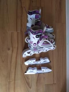 Dětské brusle-kolečkové, lední - 2