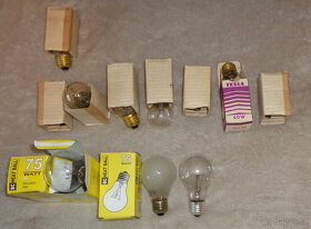 Žárovky klasické s vláknem do objímek E 27 - 2