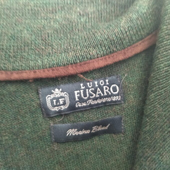 Luigi Fagor jednou použitý svetr , merino vel XL - 2