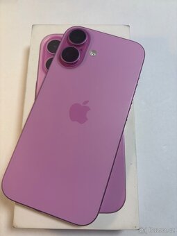 Apple iPhone 16 128gb Pink kondice baterie 100% Zaruka do 01 - 2