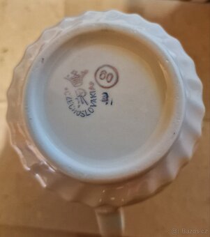 6x retro hrneček Československo - nové - 2