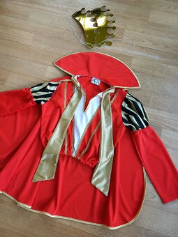 Karnevalový kostým PRINC vel.128 - 2