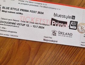 Dva lístky na Prima fest - 2