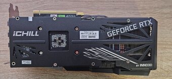 Inno3D GeForce RTX 3070 iCHILL X3 8G - top stav, záruka - 2