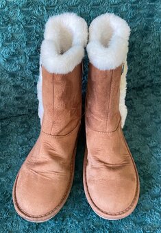 Dívčí kozačko/válenky Michael Kors vel. 34 top stav - 2