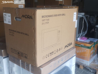 Vestavná černá mikrovlnka Mora VMT 745 B, 900W,z2r - 2