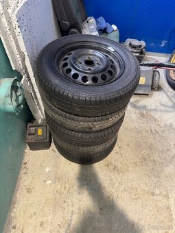 Letní sada R14 165/70 4x100 Suzuki, Subaru, Honda + rezerva - 2