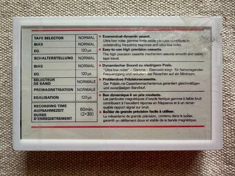 maxell UL 60 - MC audio kazeta - ZABALENÁ - 2