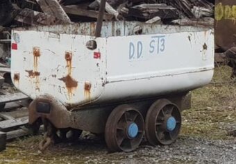 Důlní vozík - Hunt, podvozek - 2
