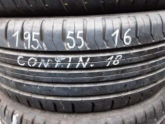 PNEU 195/55/16 a 215/45/16 2-4 kusy R16 letní - 2