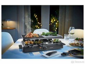 Raclette gril s horkým kamenem
Sivercrest - 2