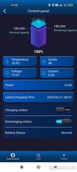 LiFePO4 akumulátor Ultimatron YX Smart BMS 12,8V/180Ah - plo - 2