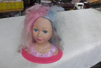 BARBIE Hlava + Stereo Sluchatka - 2