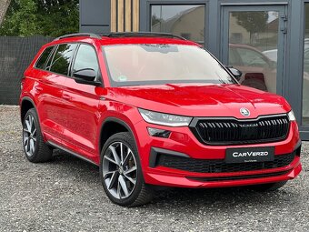 ŠKODA KODIAQ FL 2.0 TDI 147KW 4X4 SPORTLINE VELVET ROT TAŽNÝ - 2