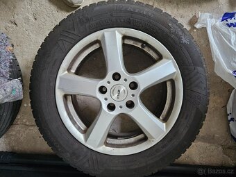Alu kola 6.5Jx16H2 205/60/16 zimní - 2