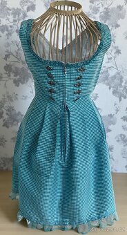 dámské dirndl, selské šaty vel. XS - 2