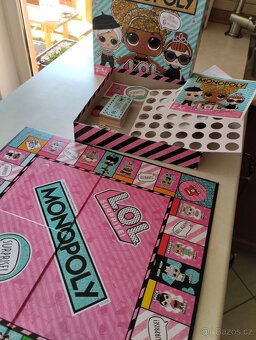 Stolní hra Monopoly -anglická verze - 2