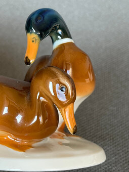 Hutschenreuther Sběratelská soška Kachny 7.5 cm - 2