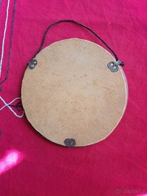 starožitný skleněný obrázek - Velehrad - 2